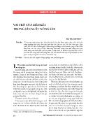 Vai trò của liên kết trong sản xuất nông sản