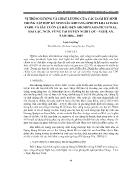 Vị trí số lượng và chất lượng của các loài ký sinh trong tập hợp ký sinh sâu khoang spdoptera litura fabr. và sâu cuốn lá đầu đen archips asiaticus wal hại lạc, ngô, vừng tại huyện Nghi Lộc - Nghệ An, năm 2006 – 2007
