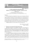 Vũ trụ nghệ thuật thơ bích khê nhìn từ lăng kính phân tâm học Jacques Lacan