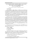 Xác định hàm lượng acid perflorooctan sulfonic trong mẫu nước bằng phương pháp sắc ký lỏng khối phổ