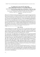 Xác định hàm lượng Protein thích hợp trong khẩu phần nuôi lợn cỏ và lợn mẹo sinh sản