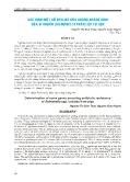Xác định một số gen mã hóa kháng kháng sinh của vi khuẩn salmonella phân lập từ lợn