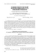 Xác định một số thông số kỹ thuật thích hợp cho sản xuất hạt giống dưa chuột lai F1 GL1-2 ở vùng đồng bằng và Trung Du Bắc Bộ