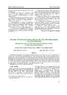 Xác định tác nhân gây bệnh lem lép hạt lúa trên đồng ruộng tại Thừa Thiên Huế