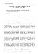 Xác định thành phần và hoạt tính sinh học của một số nhóm hợp chất chính trong quả tai chua