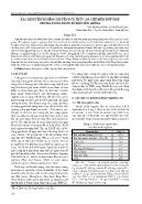 Xác định thời điểm chuyển đổi thức ăn chế biến phù hợp trong ương lươn từ bột lên giống