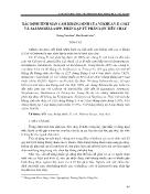 Xác định tính mẫn cảm kháng sinh của vi khuẩn e.coli và spp phân lập từ phân lợn tiêu chảy