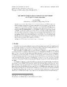 Xác định và phân tích in silico các gen DREB2 ở cây quýt (citrus clementina)