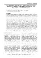 Xây dựng dữ liệu DNA barcode cho loài mỡ Phú Thọ (magnolia chevalieri (dandy) v.s. kumar) phục vụ giám định và nghiên cứu đa dạng di truyền