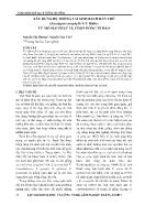 Xây dựng hệ thống tái sinh bạch đàn Urô (eucalyptus urophylla s.t. blake) từ mô sẹo phục vụ chọn dòng tế bào