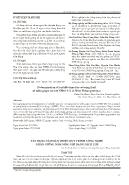 Xây dựng và hoàn thiện quy trình công nghệ nhân giống nấm mộc nhĩ dạng dịch thể